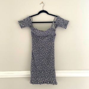 STORIA stretchy summer tube dress with off the shoulder sleeves